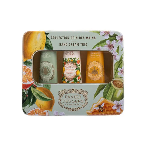 3 Hand Creams Gift Set - Honey, Almond, Citrus