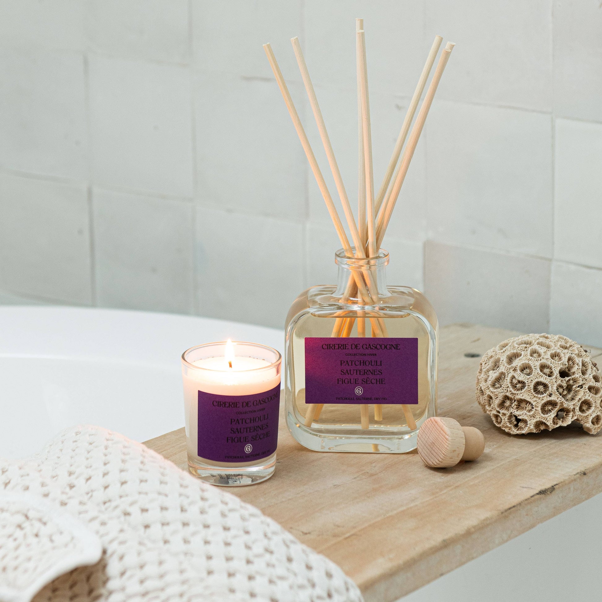 Patchouli, Sauternes, Dried Fig Reed Diffuser