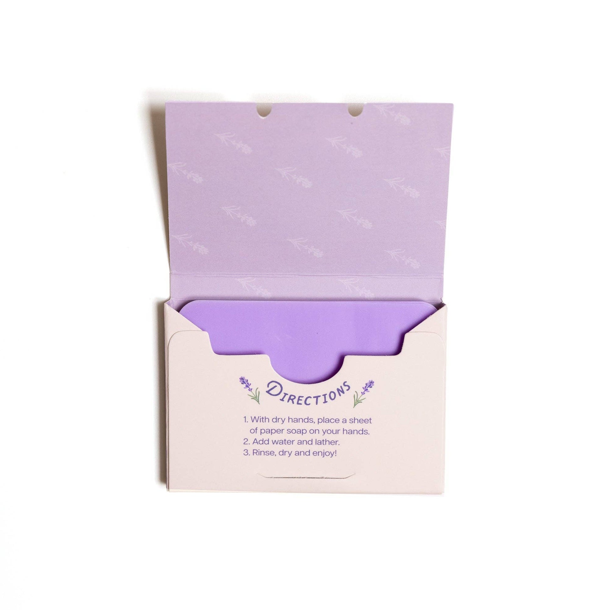 Paper Soap – Lavender Scent, 50 Sheets