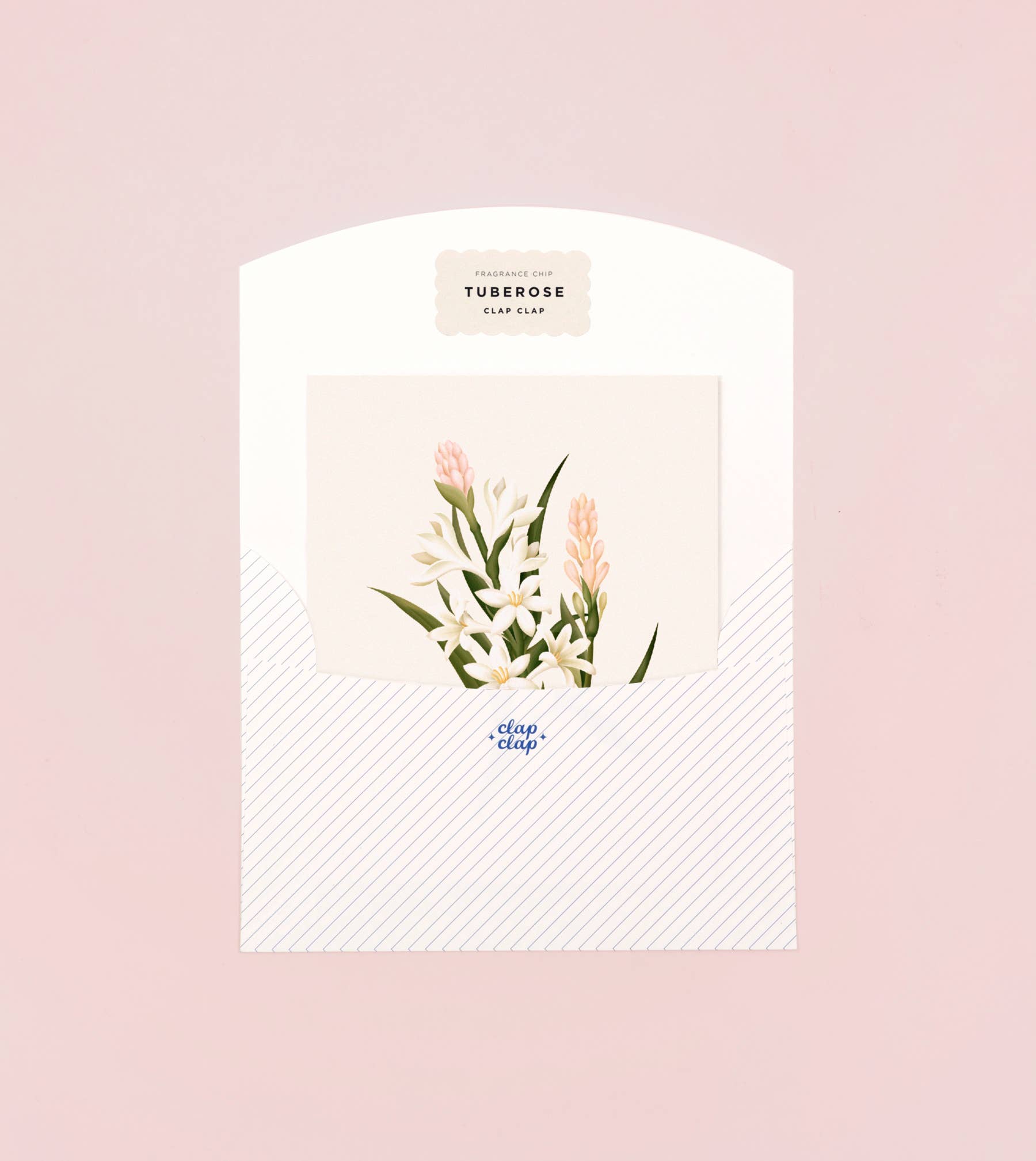 Botanical Scented Card - Tuberose