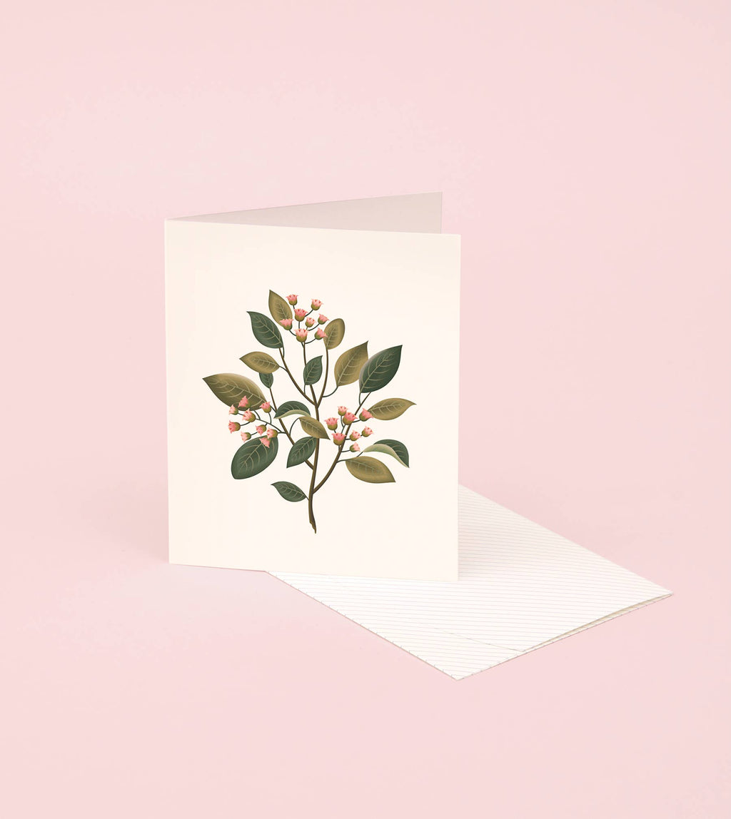 Botanical Scented Card - Sandalwood