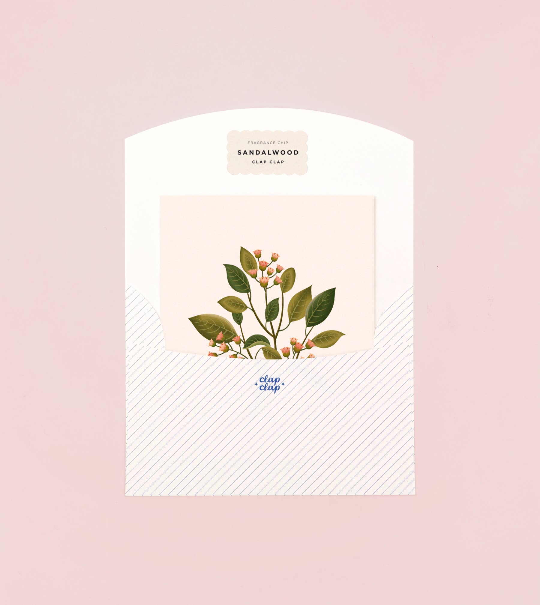 Botanical Scented Card - Sandalwood