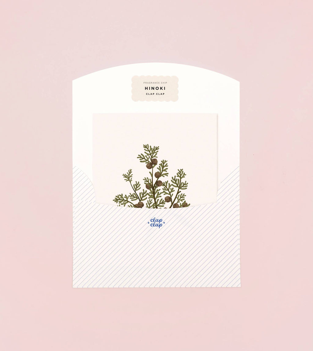 Botanical Scented Card - Hinoki