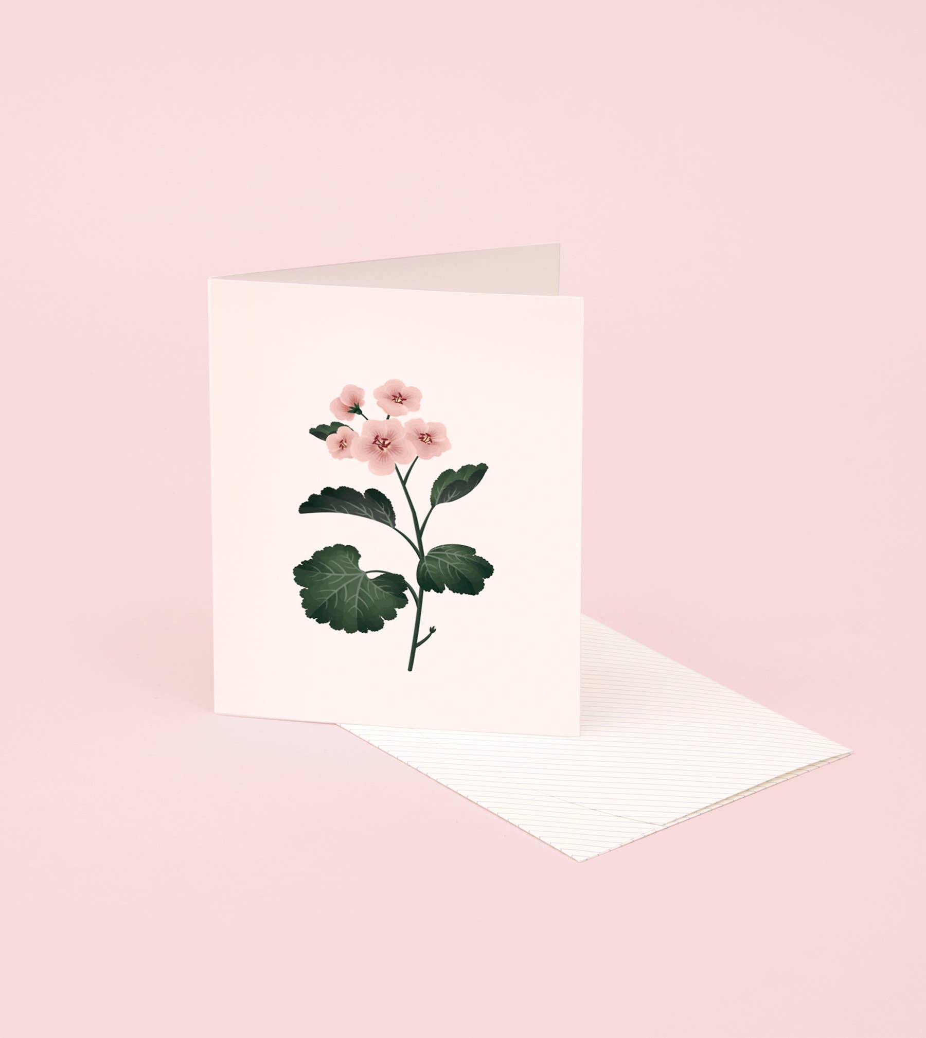 Botanical Scented Card - Geranium