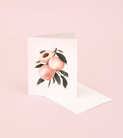Botanical Scented Card - Peach