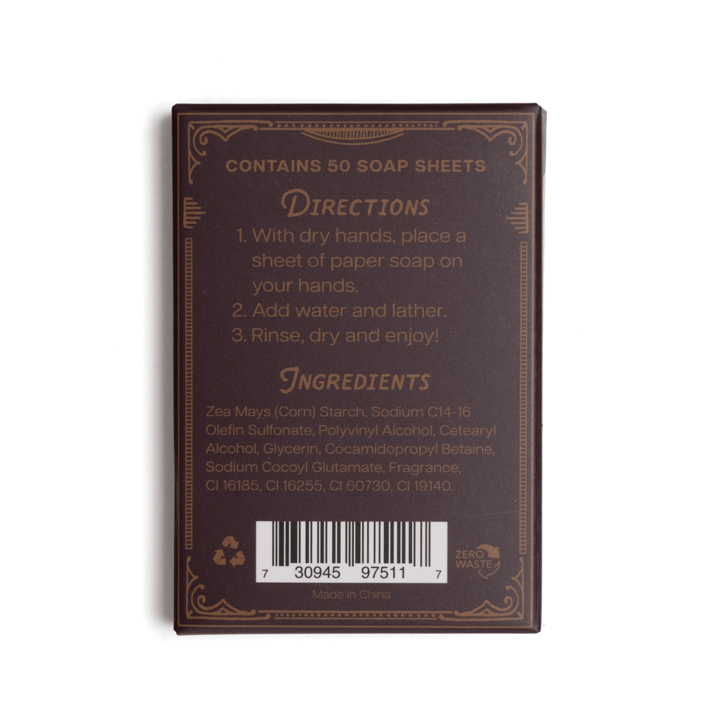 Paper Soap – Spiced Pear Paper Soap, 50 sheets