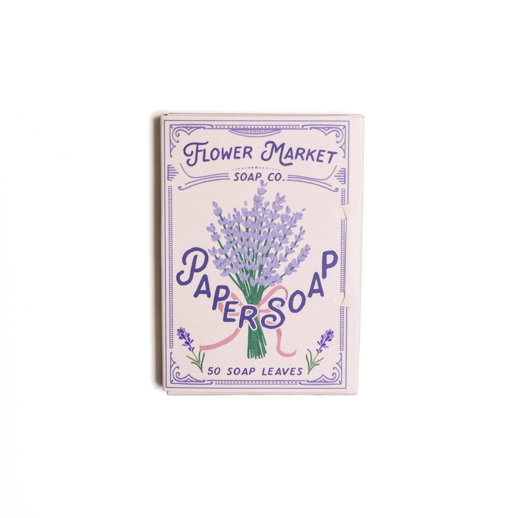 Paper Soap – Lavender Scent, 50 Sheets