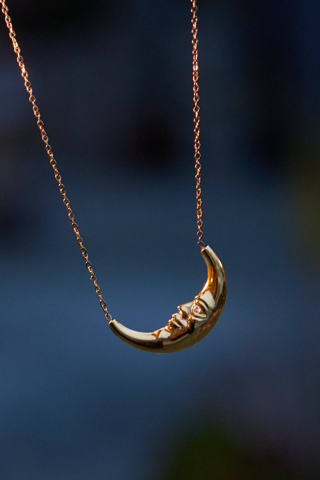 Moonstruck Necklace - 18K Gold Plated