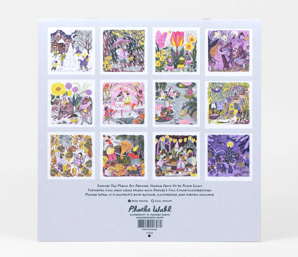 Phoebe Wahl Fairyland 2027 Wall Calendar