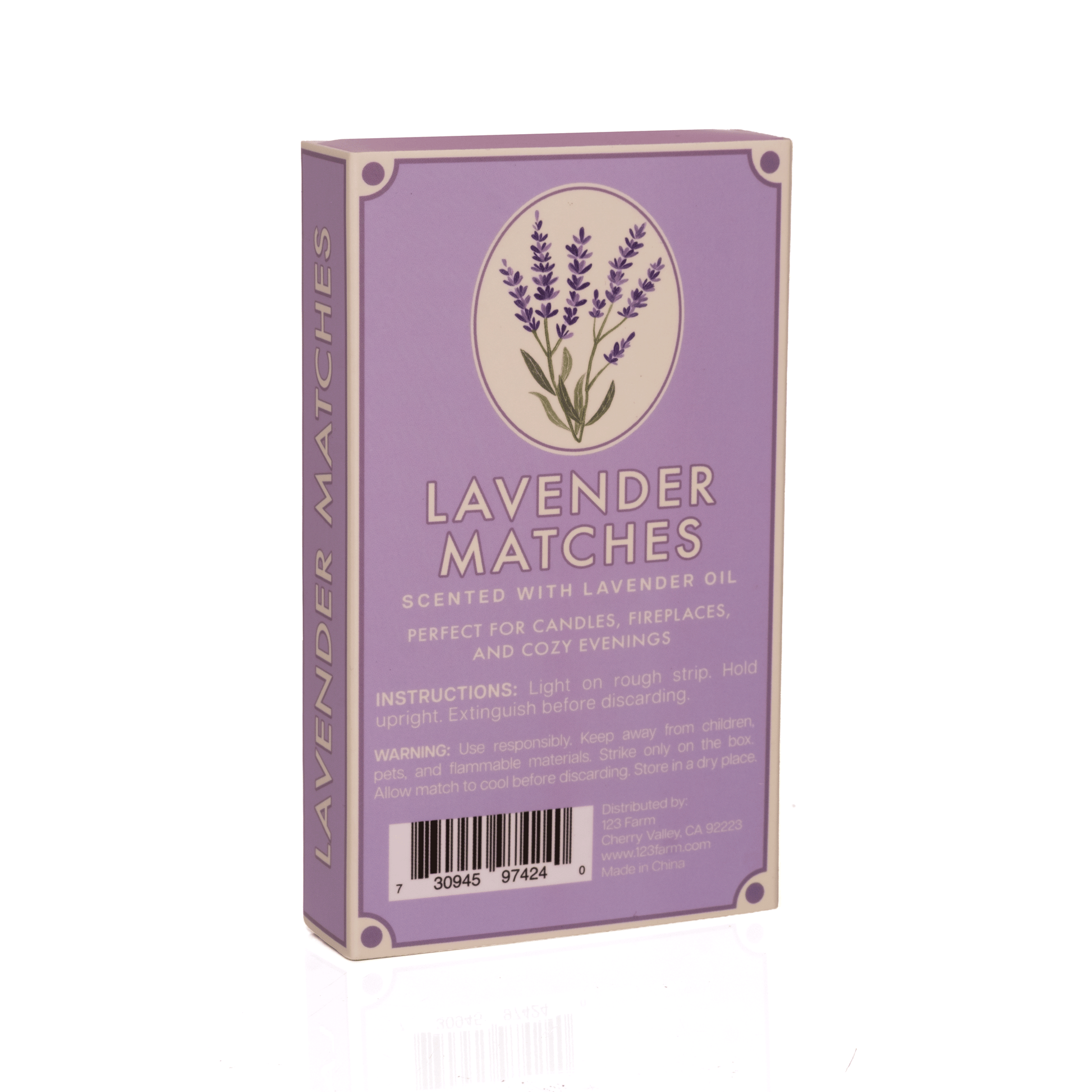 Lavender Scented Matches