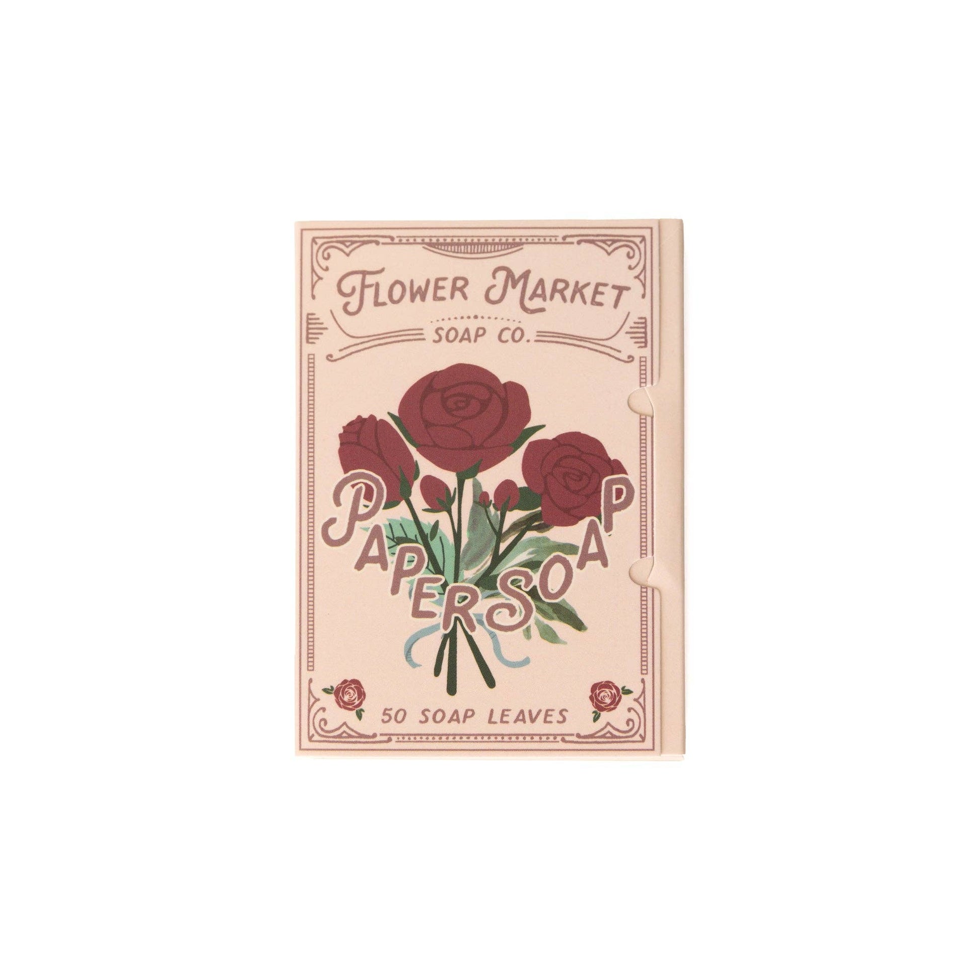 Paper Soap – Rose Scent, 50 Sheets