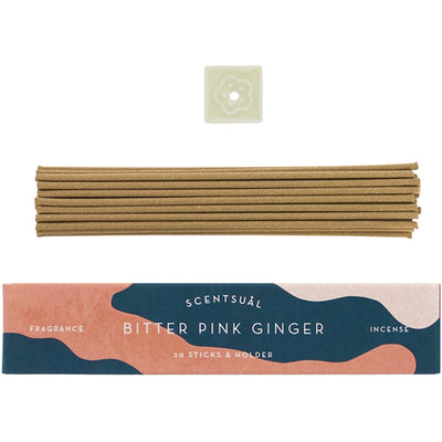Bitter Pink Ginger Incense Sticks