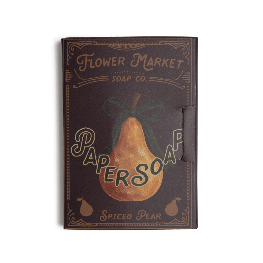 Paper Soap – Spiced Pear Paper Soap, 50 sheets