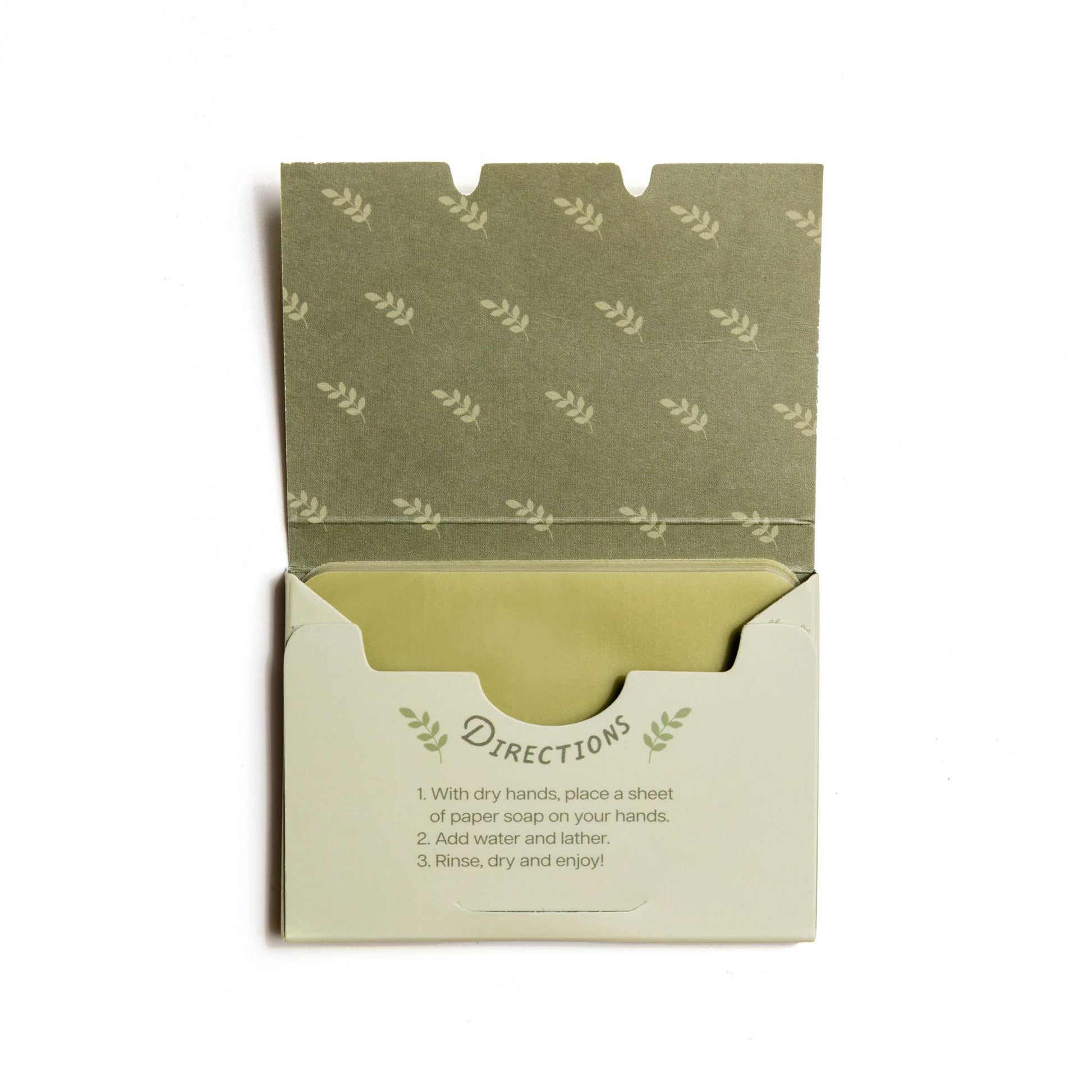 Paper Soap – Olive Oil, 50 Sheets