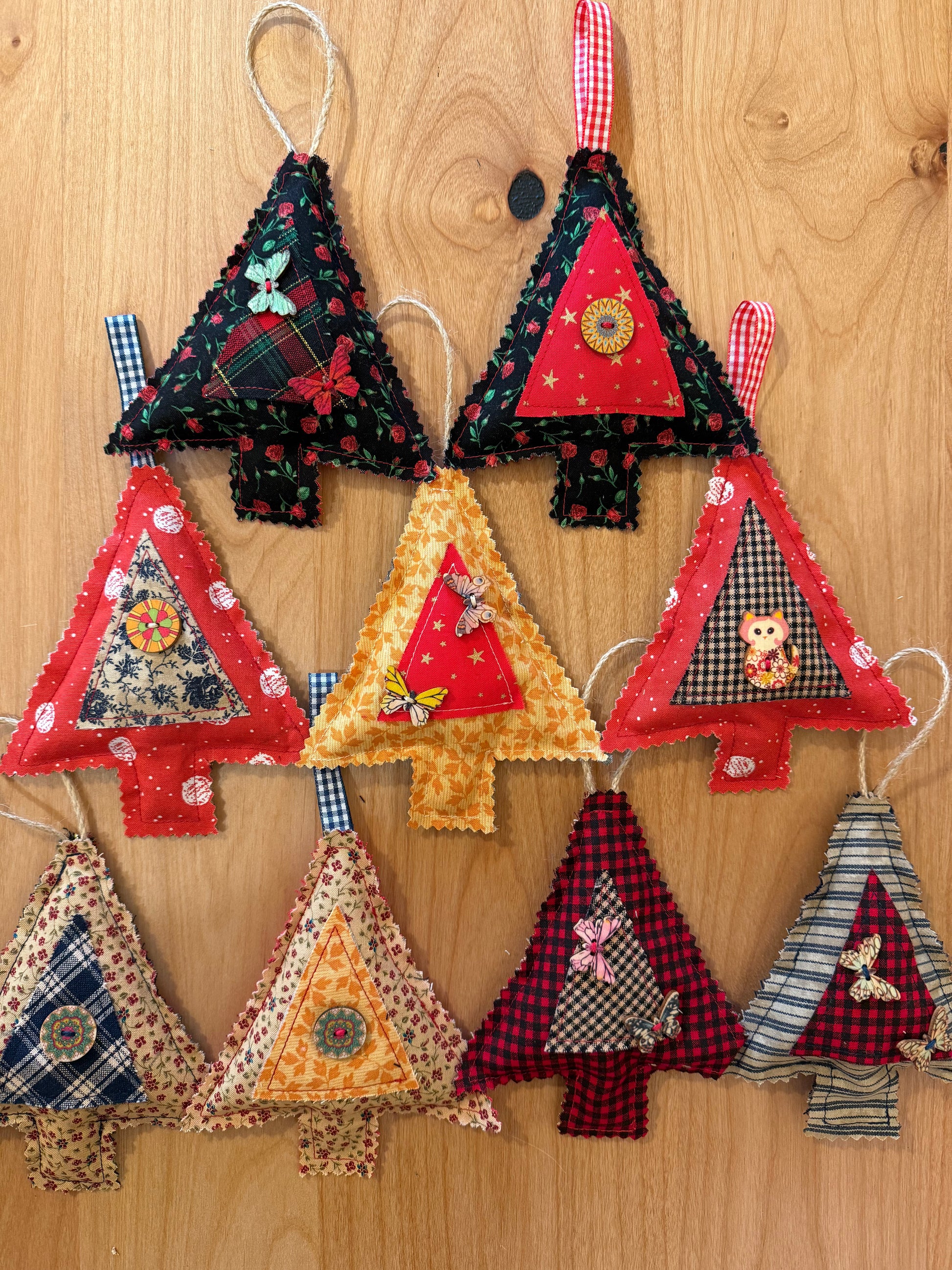 Hand-Stitched Scented Ornaments