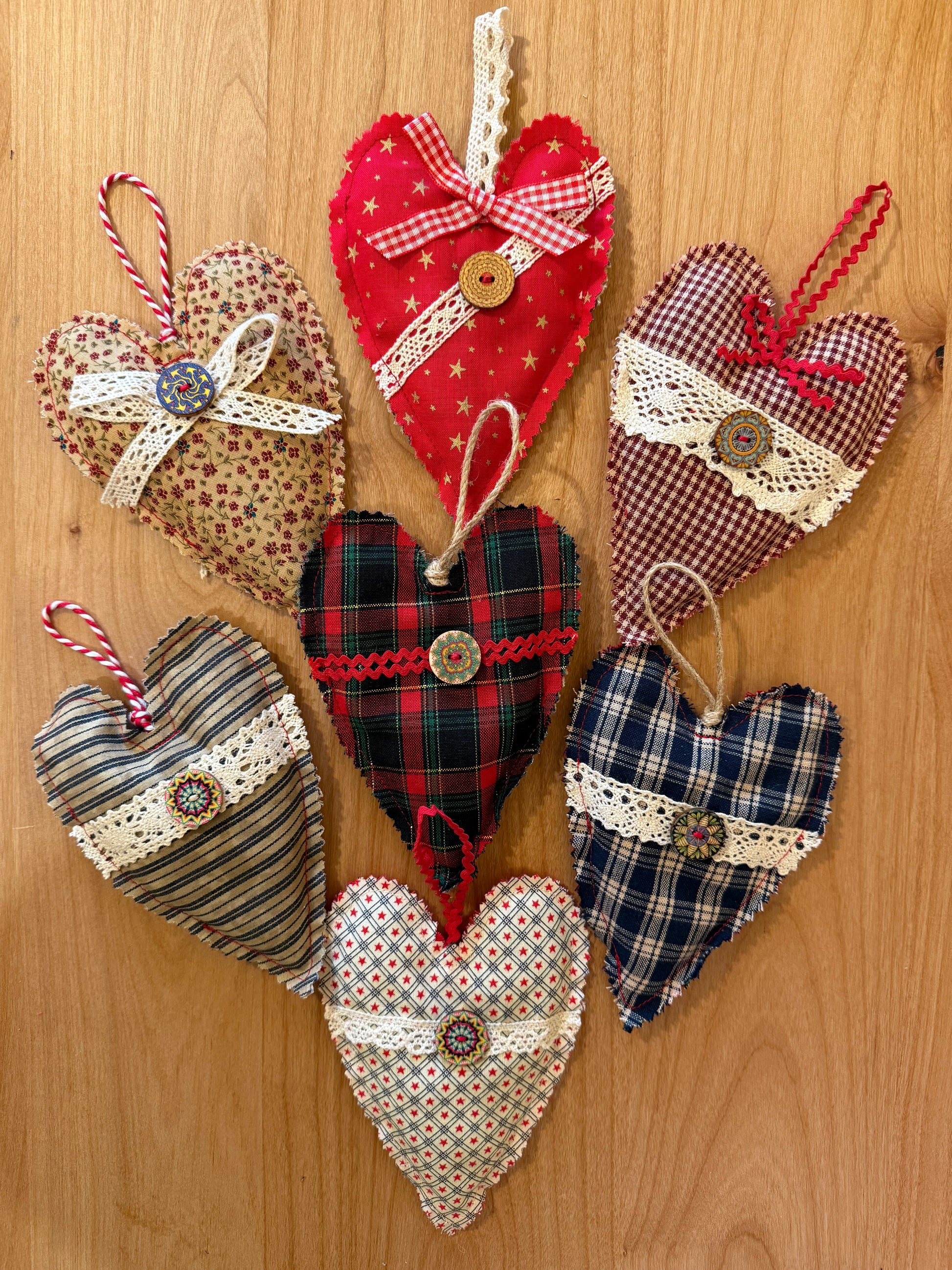Hand-Stitched Scented Ornaments
