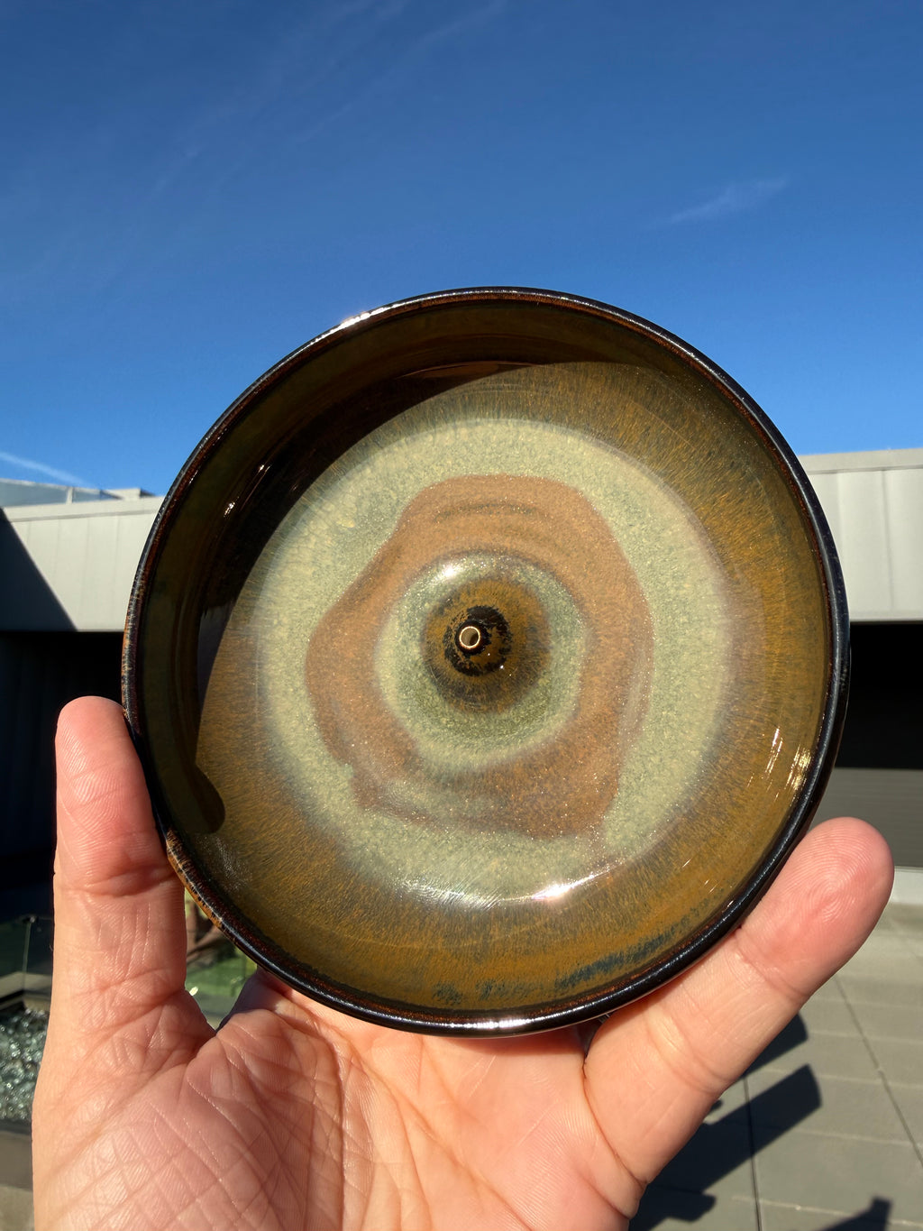 Ceramic Glazed Incense Holders