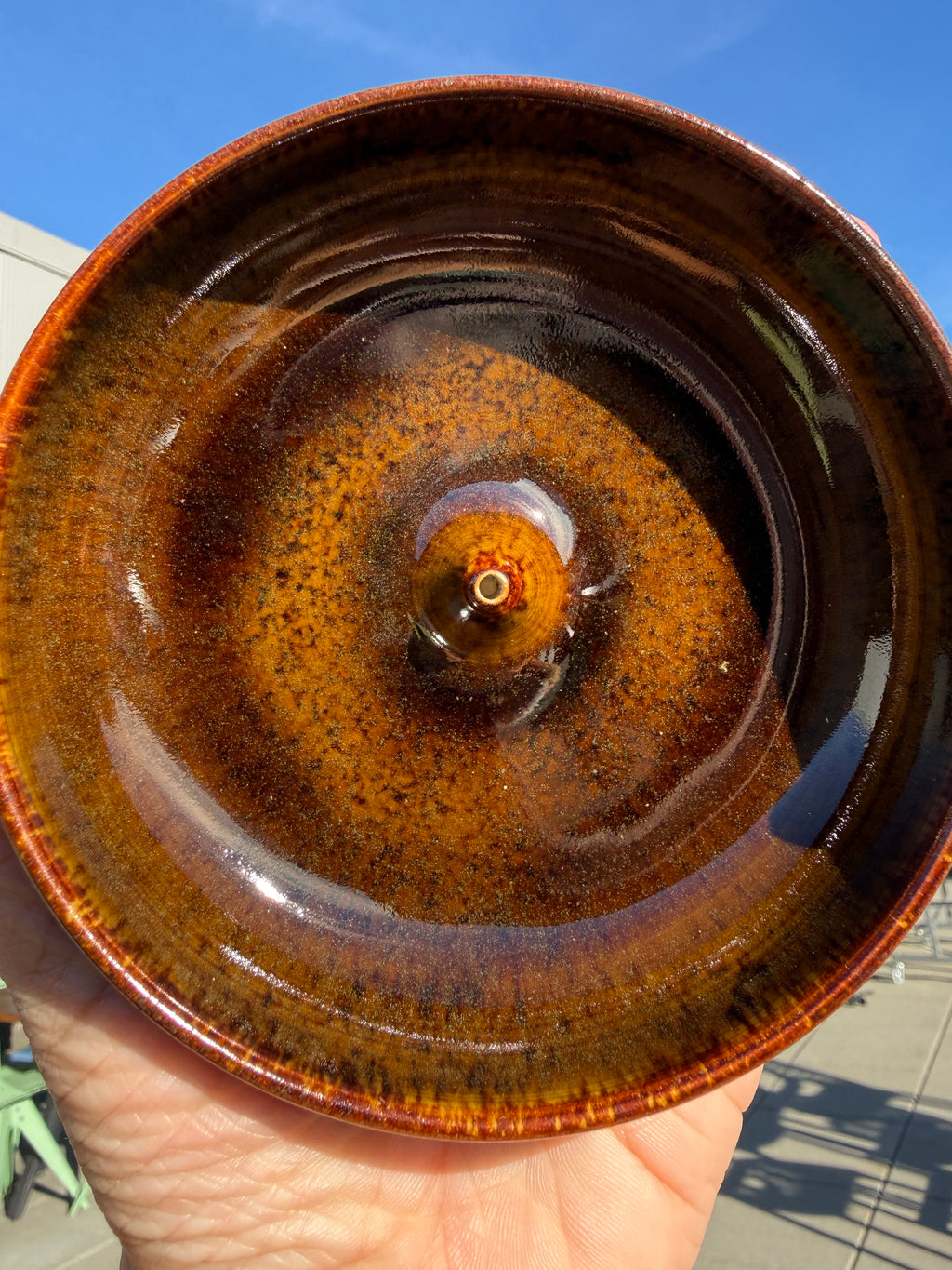 Ceramic Glazed Incense Holders