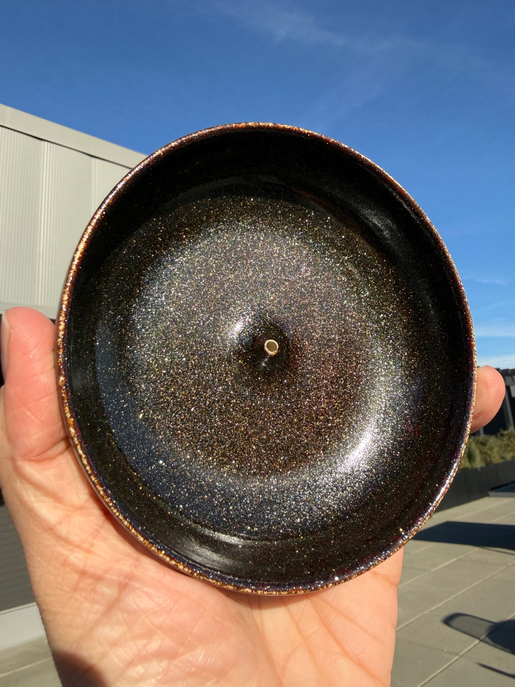 Ceramic Glazed Incense Holders