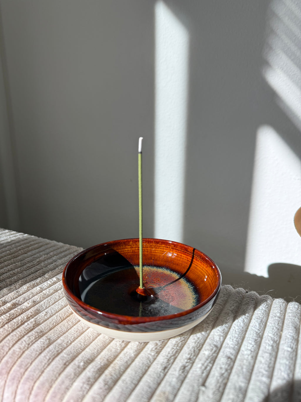 Ceramic Glazed Incense Holders