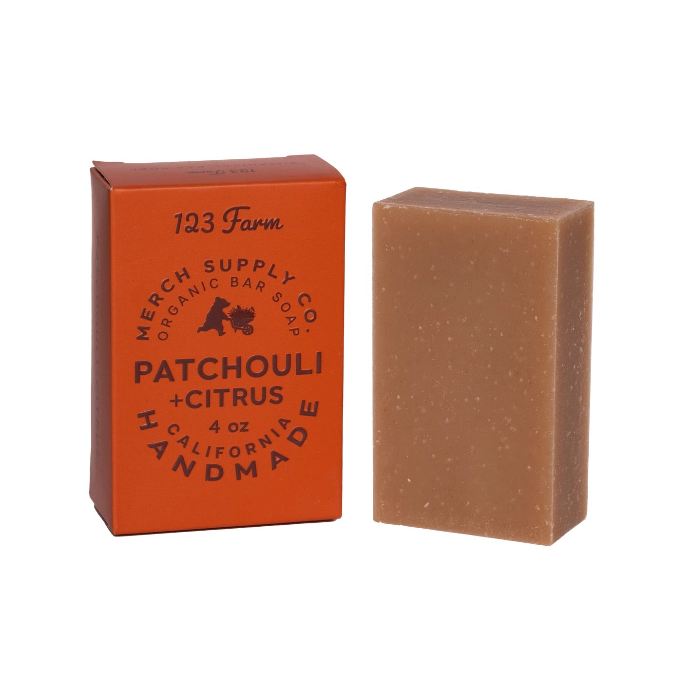 Patchouli + Citrus | Organic Bar Soap, 4 oz
