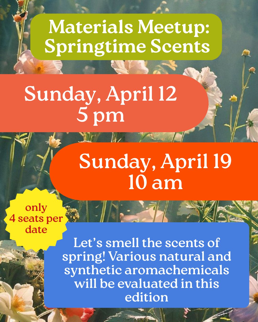 Materials Meetup: Spring Scents