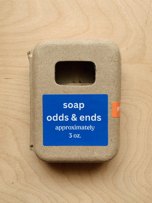 Box of soap, front view