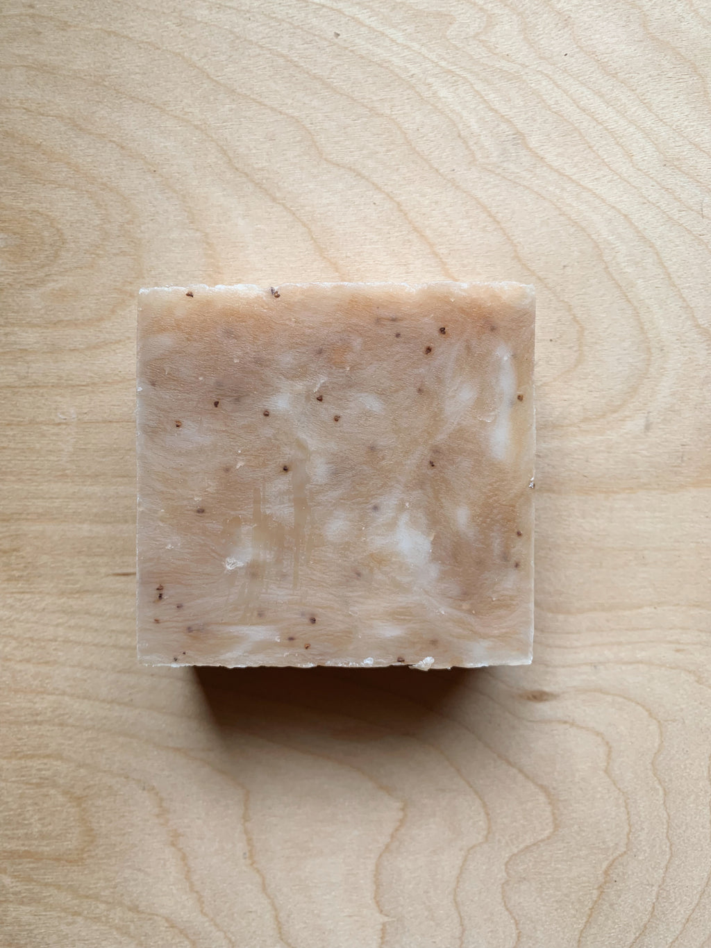 Slow Jam bar soap, top-down view