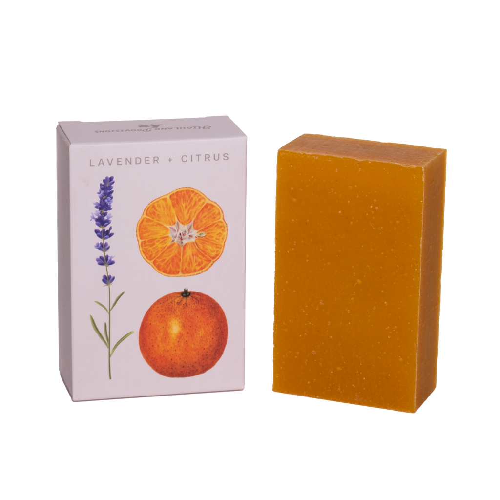 Lavender + Citrus | Organic Bar Soap, 4 oz