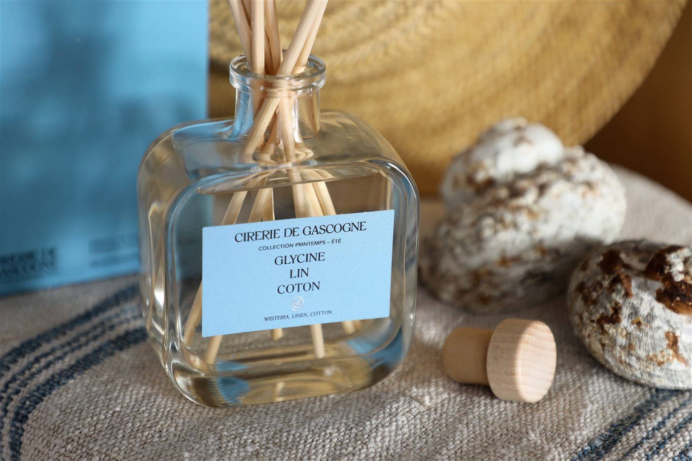 Wisteria, Linen, Cotton Reed Diffuser