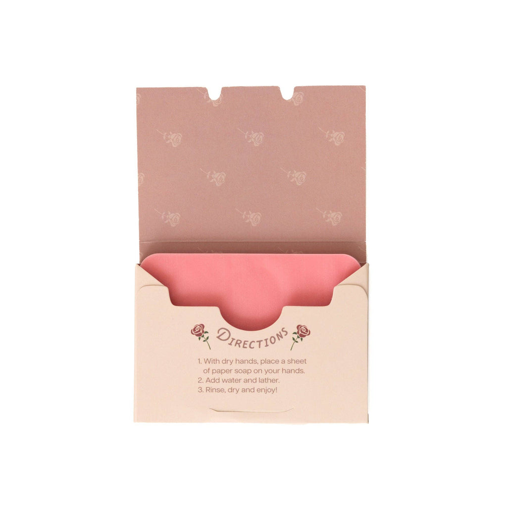 Paper Soap – Rose Scent, 50 Sheets
