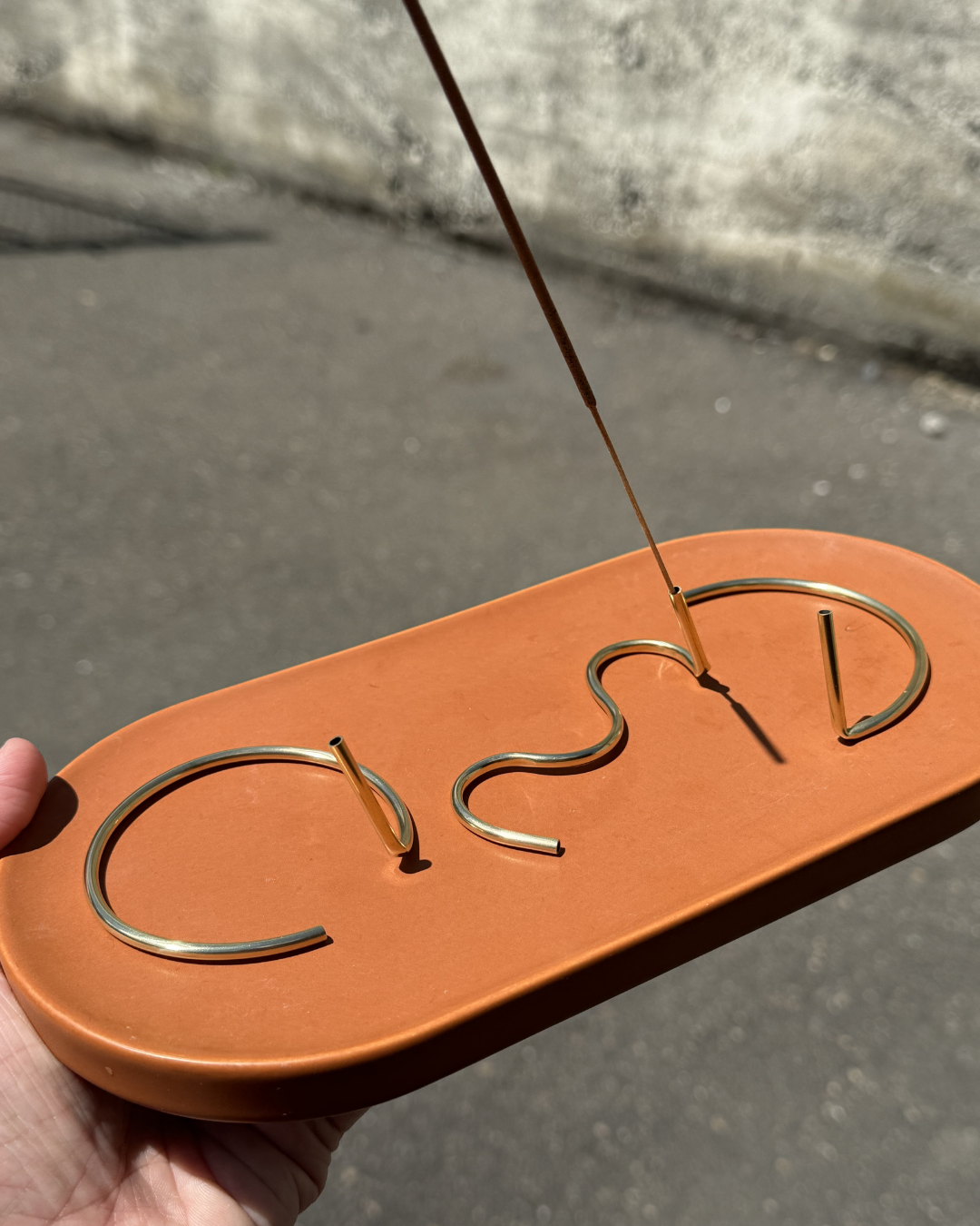 Brass Incense Holder