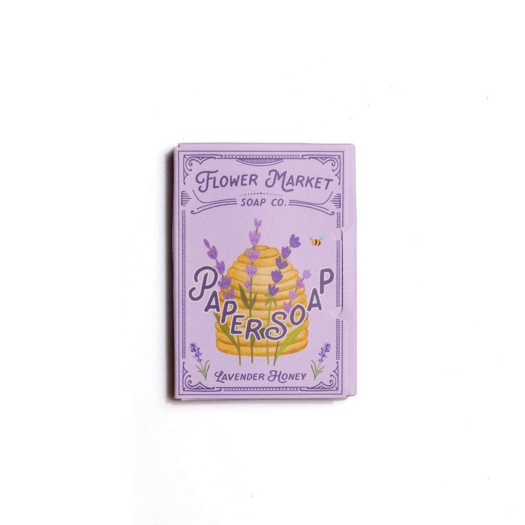 Paper Soap – Lavender Honey Scent, 50 Sheets