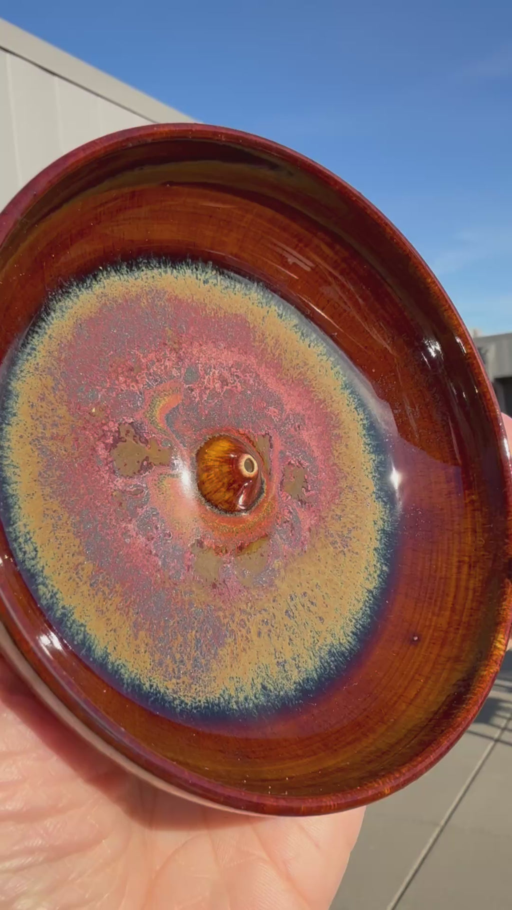 Ceramic Glazed Incense Holders